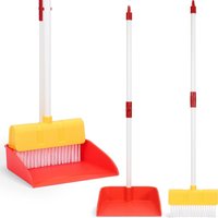 Kids Cleaning Toy Set Children Broom Dust Pan Set for Housekeeping Pretend Play Cleaning Set, Cleaning Toys Gift for Girls Boys