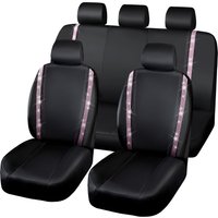 Pink Rhinestone Bling Car Seat Covers Universal Car Seat Protector Covers Auto Seat Cover Car Interior Accessories