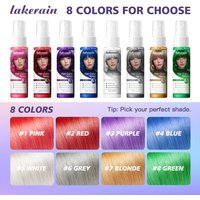 Washable Temporary Hair Color Spray One-Time Instant Hair Dye DIY Hair Chalk Multi Color Hair Styling Tool For Party Cosplay Sta