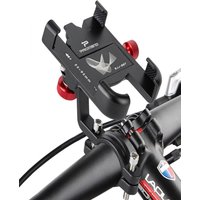 AliExpress NVPONE Universal Bicycle Motorcycle Phone Holder Aluminum Handlebar Bike Phone Mount Adjustable Non-Slip for iPhone 15 Samsung S22 S21