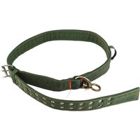 Cow Collar Adjustable 4 Layer Canvas Calf Collar with 2 Rows Metal Buckle for Horse Sheep Cattle Dog
