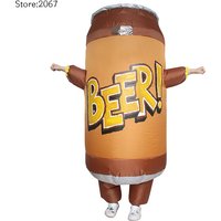 Bavarian German Oktoberfest Cosplay Stage Performance Costumes Inflatable Beer Costume Halloween Party Fun Family Outfits 2026