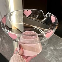 Elevated Fruit Drain Plate with High Base Modern Serving Tray for Snacks Dessert Display