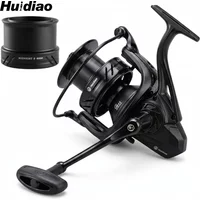 HUIDIAO Big Game Spinning Reel 8000-14000 25KG Max Drag 4.8:1 Long Cast Surf Fishing Reel Saltwater Corrosion Resistant