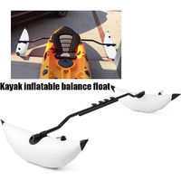 2 Pcs Kayak Outrigger Stabilizer Inflatable Outrigger Float Standing Float Stabilizer System Kit for Canoes Fishing Boats