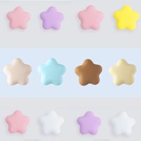 4 Pcs Silicone Thumb Grips compatible with Switch 2 Joy-Con - Non-Slip NS2/PS4/PS5/Pro/Xbox Protective Caps , Star-Shaped