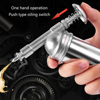 HOMEFISH 80CC Mini Grease Gun 1000PSI High Pressure Handheld Oiler Manual Grease Gun Auto Repair Hand Tool
