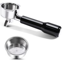 Coffee Portafilter Double Spout 51mm For Homix H11 Oster Cecotec Hibrew Replacement Filter Basket Espresso Machine Accessories
