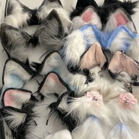 Fashion Fox Cat Ears Headband Sexy Women Plush Bell with Bell Cosplay Masquerade Party Costume Hair Clip Hairband Accessories