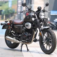 Vintage 200cc 4-Stroke Street Motorcycle with Durable Brushless Motor Stylish and Practical Bike