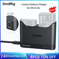 SmallRig Camera Battery Charger for EN-EL15c, 22.5W USB-C Port for Nikon ZR, Z6III, Zf, Z8, Z7II, Z7, Z6II, Z6, D850, D780