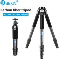 BEXIN RC Series Portable Folding Carbon Fiber Tripod Professional Outdoor Travel Tripod for DSLR Camera Telephoto Lens Bracket