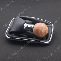 for 1999-2005 Volkswagen Mk4 Golf 4 / GTI / R32 Manual Car Shift Gear Knob Solid wood Gearshift lever head Dust cover replaceme