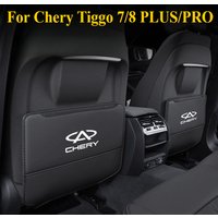 โโFor Chery Tiggo 7/8 PLUS/PRO/5x/3x & Arrizo 8: PU Leather Seat Kick Guard - Anti-Scratch Protector w/Universal Fitโ