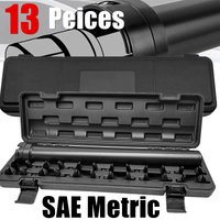 13-Piece Inner Tie Rod Tool Kit with Case - SAE/Metric 1/2" Remover for Auto Repair