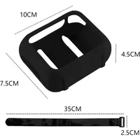 Premium Silicone Case Travel Pouch with Mount Strap for JBL Go 4 Portable Speaker Shockproof and Durable Design