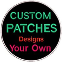 Custom Embroidery Patch Iron On Patches Logo Team Group Personalized DIY Fusible Patch Hook & Loop Patch For Clothing Jacket