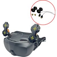 1 ensemble pour lunettes DJI N3 FPV 11dBi 8.5dBi 5.8 GHz antenne à Gain câble d'antenne SMA modifié avec adaptateur accessoire d'amélioration du Signal