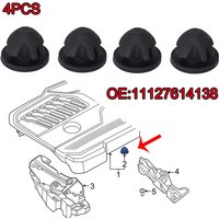 4x Engine Cover Trim Rubber Mount Grommet Bush Bump Stop 11127614138 For BMW 1 Series E88 E82 F20 F20 LCI X4 For MINI F56 F55