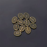 100 Pieces/Big Hole Beads Virgin Mary Hand Beaded Maria Beads Catholic Medal Pendant Big Hole Beads Pendant Bracelet Jewelry