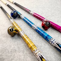 1 Premium Pool Cue 13mm Tip 58" Length. Suitable for American 9-ball. Available in Multiple Colors