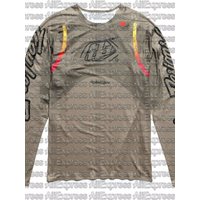AliExpress NONE Hot Selling Mountain Bike Downhill Riding Suit Men's Large Breathable Fast Drying Extreme Off-road Sports Long Sleeved T-shirt
