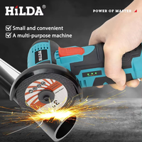 HILDA 12v Mini Angle Grinder 3 inch Cordless Power Tool For Cutting Diamond Polishing And Grinding Rechargeable Angle Grinder