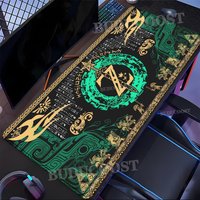 Link Mouse Pad Pc Gamer Anime Zelda Mousepad Cabinet Keyboard Carpet Anti-slip Computer Gaming offices HD Printing XXL Desk Mat