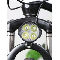 AliExpress NONE 48V Electric Bicycle Light High Brightness with Horn Electric Scooter LED Front Light Energy Saving Cycling Accessories