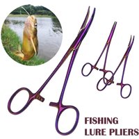 12.5cm Fishing lure pliers Stainless steel Unscrew Tight Ball Pliers Piercing Jewelry Tool Pliers Piercing Forceps