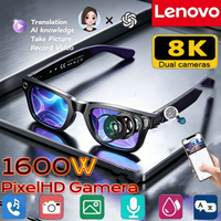 Lenovo 8K AI Smart Glasses Hands-Free Calling AI Translation AI Chat Logging Music Playback Women Men 2027 New Smart Sunglasses