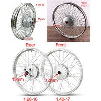Motorcycle Wheel Rim Complete for Honda Jialing Lifan Dayang Loncin CG/LX/LF 125-250 Front Wheel 1.40/1.60-17/18 Inch Rear Wheel