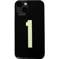 Clmj luxury Ins Words Number 1 Phone Case for iPhone 17 16 15 14 13 12 11 Air Pro Max XS XR XSMax Plus Glossy Film Hard PC Cover