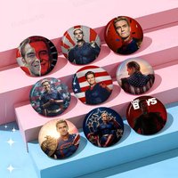 Billy Butcher Movie Homelander The Boys Button Pin Handmade Brooch for Clothes Badge Backpack Decoration Jewelry Accessories