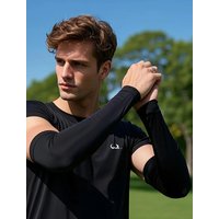 AliExpress NONE 2Pairs Summer UV Protection Ice Sleeves Men Wemen Sports Cycling Driving Sun Protection Elastic Arm Sleeves