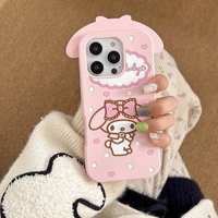Sweet Melody 3D Silicone Soft Mobile Phone Case For iPhone SE 5 5S 7 8 Plus 11 12 13 14 15 16 17 Pro Max