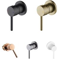 Bathroom Shower Faucet Valve Basin Mixer Tap Valve Brass Concealed Control Wall Mounted For Shower Head Handset Hot And Gold