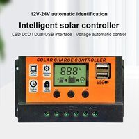 12V/24V 80A 100A solar controller with LED LCD display, solar panel controller, solar panel battery regulator, USB port