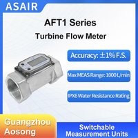 ASAIR AFT1 series Liquid Turbine Flowmeter Digital Display Oil liquid water