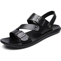 Classic Summer 2026 Men's Sandals Genuine Leather Cowhide Outdoor Handmade Slippers for Men Beach Designer Sneakers Casual Shoes