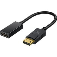 DP to HDMI-compatible Cable Adapter Male To Female For HP/DELL Laptop PC Display Port to 1080P HDMI-compatible Cord Converter