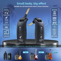 2.4GHz Wireless Guitar Receiver Guitar Transmitter Receiver Wireless System A9 2.4GHz USB Cable Musical Instrument Accessories