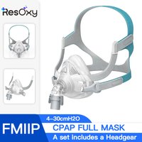 Resoxy CPAP Full Face Mask Use for Anti Snoring Sleep Apnea Sleep with 22mm Tube Inner Diameter Auto CPAP APAP BIPAP Machine