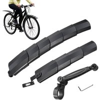 Bike Mud Guard Quick Release Bicycle Front and Rear Fenders Bike Splash Mudguard for Travel Mountain Trail Road Trip Commuting