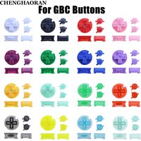 1Set High Quality Button Kit Direction Key Operation Key A B Cross D-Pad Key For Gameboy Color GBC Game Replacement Parts