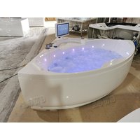 Triangle Shape Bathtub Hydro Spa 2 Person Corner Yacuzzi Outdoor Furniture Beauty Salon Equipment Hottub