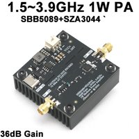 SBB5089+SZA3044 1.5-3.9GHz RF Power Amplifier 36dB 1W Broadband Driver 1575mhz GPS/WiFi/LoRa 2.4G Bluetooth Transmitter Stage