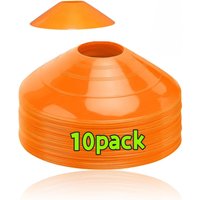 10pcs football training cone Disc plate football plate agility practice Sign Dish Cones Outdoor Football Basketball Training