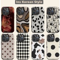 Clmj Elegant Retro Phone Case for Samsung Galaxy A56 A36 A26 S26 S25 S24 S23 S20FE Ultra Plus 5G Luxury Double-layer Back Cover