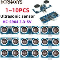 1-10PCS/Ultrasonic sensor HC-SR04 HCSR04 to world Wave Detector Ranging Module HC SR04 Distance Sensor 3.3V-5V